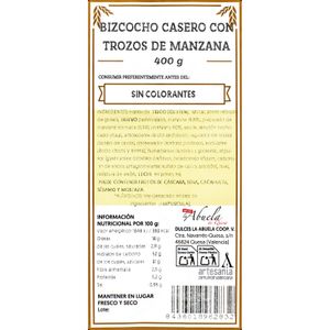 Segona imatge del producte Coca Casolana amb Trossos de Poma