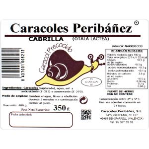 Segona imatge del producte Caragol Cabreta .