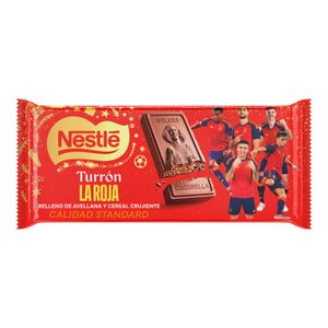 Turrón de Chocolate Crujiente La Roja NESTLE