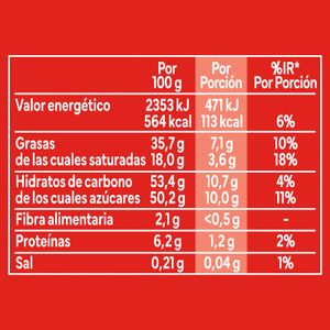 Cuarta imagen del producto Turrón de Chocolate Crujiente La Roja de la marca NESTLE