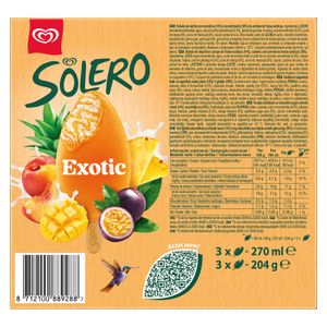 Quarta imatge del producte Solero Exòtic 3 Unitats de la marca FRIGO