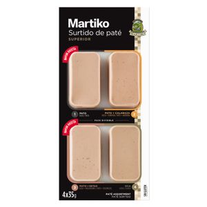 Surtido Pate Superior 4 Sabores