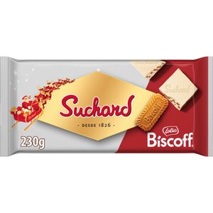 Imagen del producto Turrón Chocolate Blanco Biscoff de la marca SUCHARD
