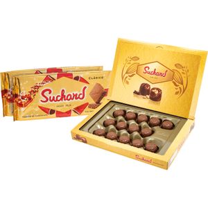 Segunda imagen del producto 2 Trurrones+Bombones Chocolate Crujiente de la marca SUCHARD