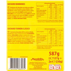 Tercera imagen del producto 2 Trurrones+Bombones Chocolate Crujiente de la marca SUCHARD
