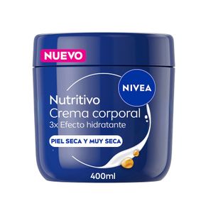 Crema corporal NIVEA, lata 400 ml