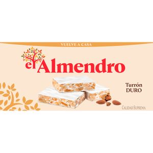 Segunda imagen del producto Turrón Duro Calidad Suprema de la marca EL ALMENDRO