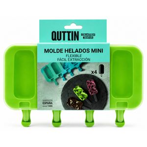 Molde 4 helados mini Silicona