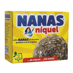 Estropajo Níquel Nanas