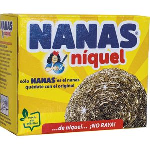 Estropajo Níquel Nanas