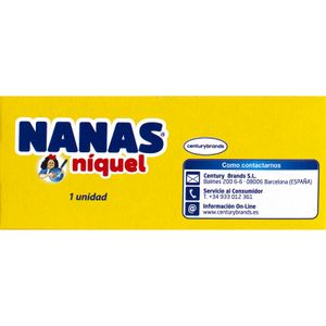 Estropajo Níquel Nanas