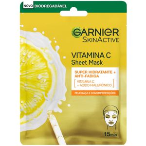 Mascarilla Facial Iluminadora Vitamina C