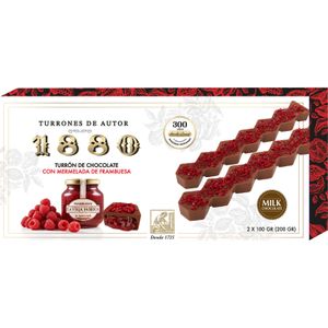 Turrón Chocolate Mermelada Frambuesa