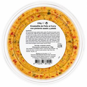 Segona imatge del producte Ensaladilla Pollastre Curri de la marca DELITUSS