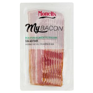 My Bacon Ahumado Natural con Madera Haya MONELLS
