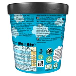 Quarta imatge del producte Terrina B&J Xoco 1 Unitat de la marca BEN & JERRYS