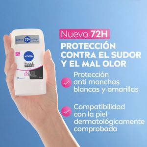 Tercera imatge del producte Desodorant en Barra Invisible B&W Dona de la marca NIVEA