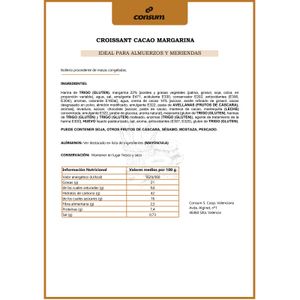 Segona imatge del producte Croissant amb Cacau