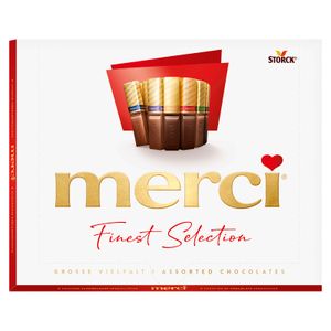 Bombones MERCI, caja 250 g 250 gr