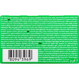 Segona imatge del producte Xiclet en Pastilles Vibes Sabor Herba-sana de la marca TRIDENT