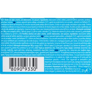 Segunda imagen del producto Chicle Grageado Vibes Sabor Menta de la marca TRIDENT