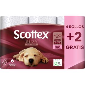 Higiénico Seda Acolchado SCOTTEX