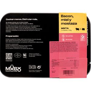 Segona imatge del producte Burger Mixta Mel i Mostassa de la marca MÜBO