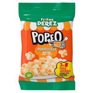 Palomitas Microondas Mantequilla Bolsa 3 x 100 Gr