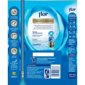 Segunda imagen del producto Suavizante Concentrado Azul de la marca FLOR