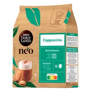 Segunda imagen del producto Café Cappuccino 6+6 Cápsulas de la marca NEO