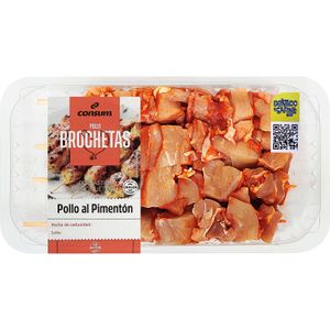 Brochetas de Pollo al Pimentón CONSUM