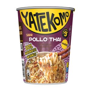Segona imatge del producte Yatekomo Pollastre Thai Cup de la marca G.BLANCA
