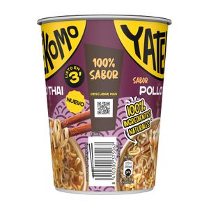 Tercera imatge del producte Yatekomo Pollastre Thai Cup de la marca G.BLANCA