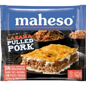 Imagen del producto Lasaña Pulled Pork de la marca MAHESO