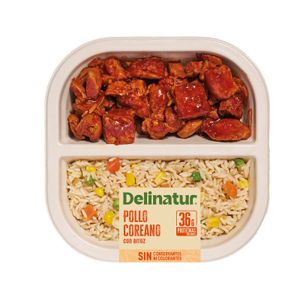 Imagen del producto Pollo Estilo Coreano con Arroz de la marca DELINATUR