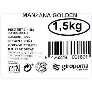 Segunda imagen del producto Manzana Golden Bolsa