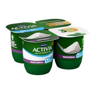 Activia 0% Natural Yogur Bífidus P-4 ud.