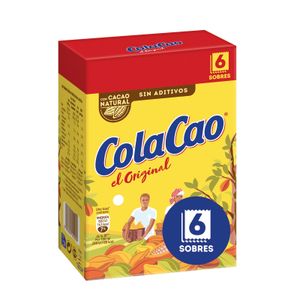 COLA CAO Cacao Soluble 6 Raciones Individuales
