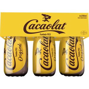Batido de Cacao Botellín Pack de 6 6 x 200 ml