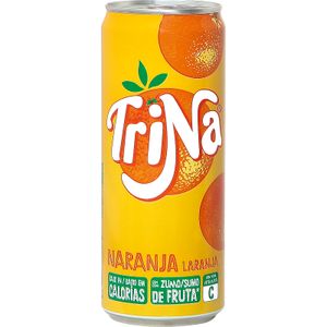 TRINA Refresco Naranja sin Gas Lata