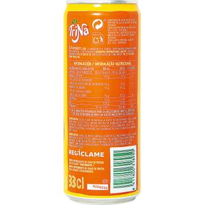 Refresco Naranja sin Gas Lata