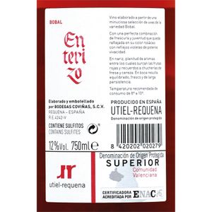 Vino Rosado D.O.Utiel-Requena