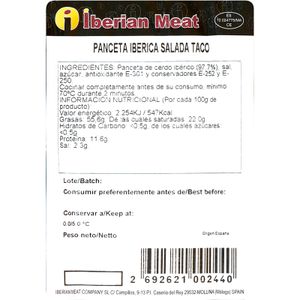 Panceta Ibérica