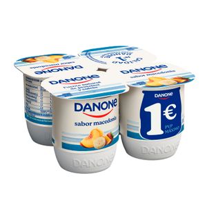 Yogur Sabor Macedonia Pack de 4 Unidades