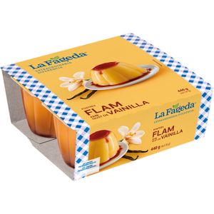 LA FAGEDA Flam de vainilla 4 x 110 g