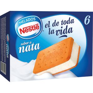 Sándwich de Nata Pack de 6 Unidades NESTLE